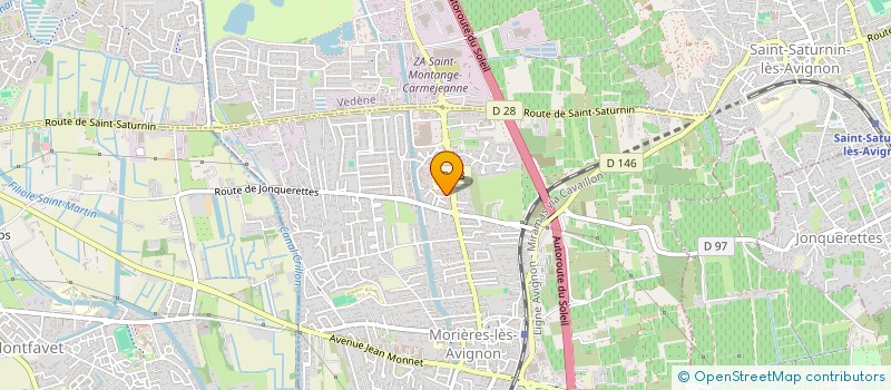 localisation de l'entreprise MADAME SERE DIOP  MORIERES-LES-AVIGNON