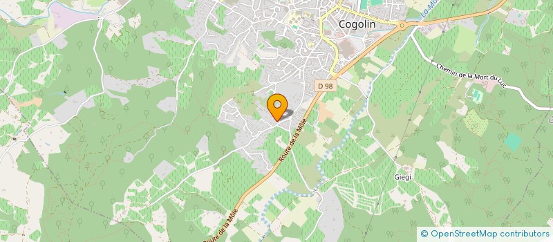 localisation de l'entreprise MADAME SEREINE SOLVEIG MAUBORGNE à RAYOL-CANADEL-SUR-MER