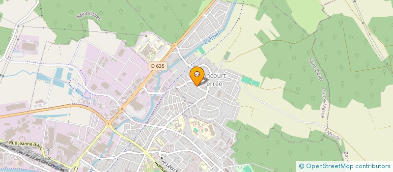 localisation de l'entreprise MADAME SERENA AUBRIET à BETTANCOURT-LA-FERREE