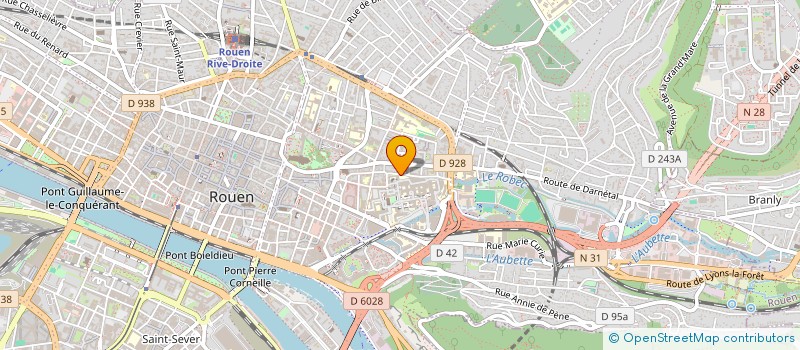 localisation de l'entreprise MADAME SERENA BRAZ à ROUEN