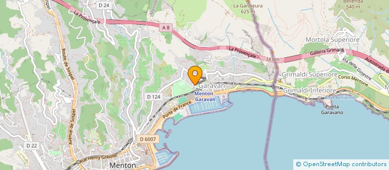 localisation de l'entreprise MADAME SERENA COLOMBO  MENTON