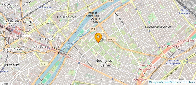 localisation de l'entreprise MADAME SERENA DE CHABOT à NEUILLY-SUR-SEINE