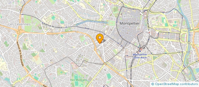 localisation de l'entreprise MADAME SERENA DENDIEVEL à MONTPELLIER