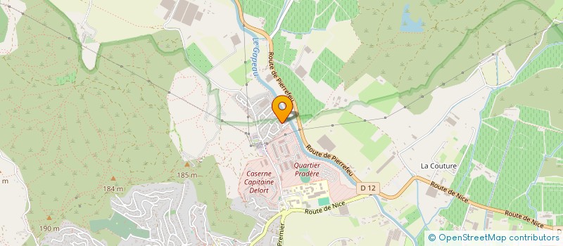 localisation de l'entreprise MADAME SERENA DESCAMPS  HYERES