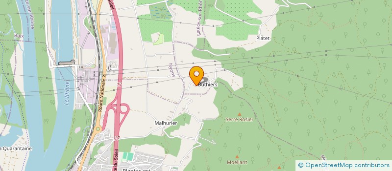 localisation de l'entreprise MADAME SERENA DESESQUELLE  MIRMANDE