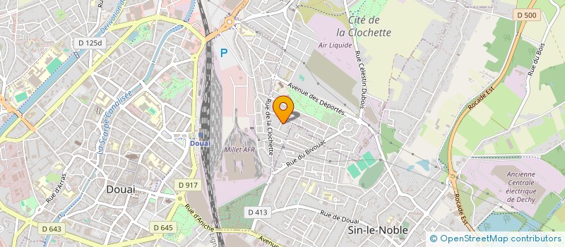 localisation de l'entreprise MADAME SERENA DINI  WAZIERS