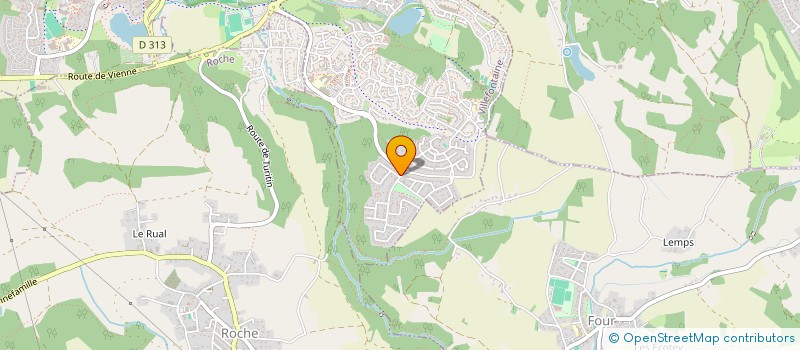 localisation de l'entreprise MADAME SERENA DJAI  VILLEFONTAINE