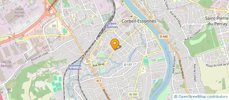 localisation de l'entreprise MADAME SERENA ELLA BITEGHE à CORBEIL-ESSONNES