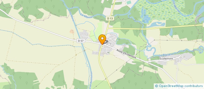 localisation de l'entreprise MADAME SERENA FINCK  VITRY LE FRANCOIS