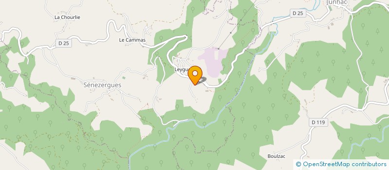 localisation de l'entreprise MADAME SERENA FIORINI à SENEZERGUES