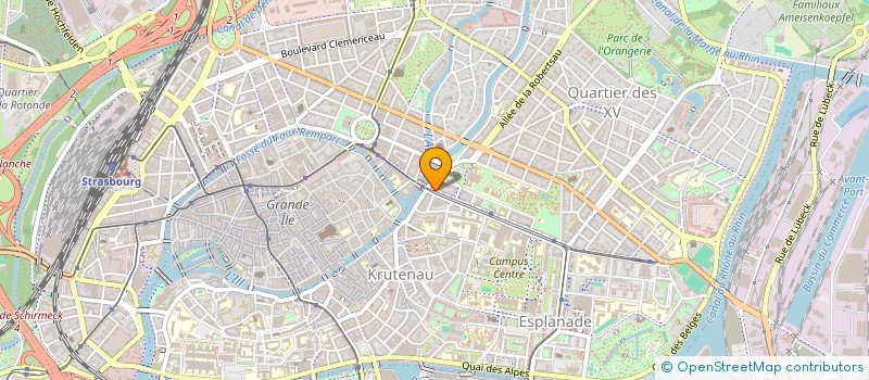 localisation de l'entreprise MADAME SERENA FRESNEAU à STRASBOURG
