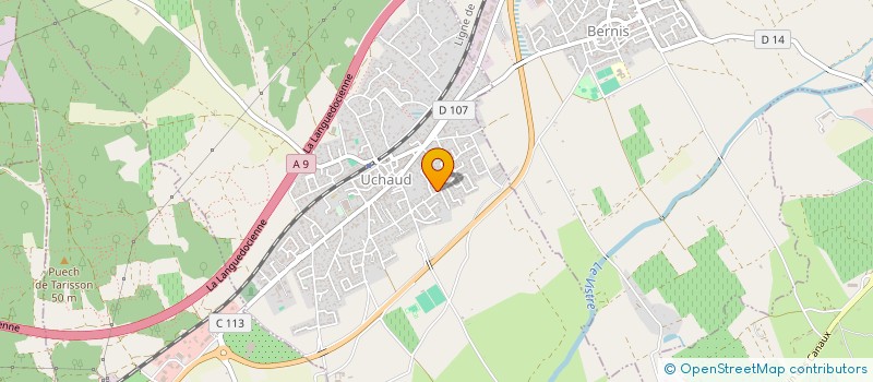 localisation de l'entreprise MADAME SERENA GIMENEZ  UCHAUD