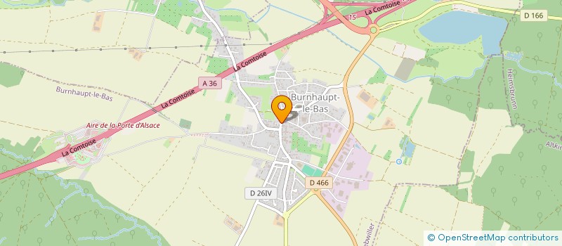 localisation de l'entreprise MADAME SERENA KLEIN  BURNHAUPT-LE-BAS