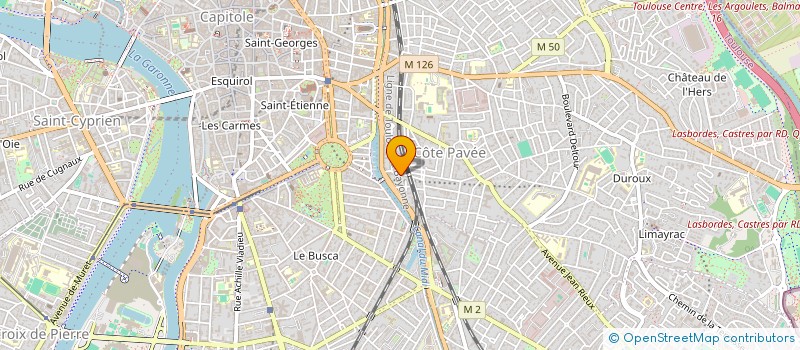 localisation de l'entreprise MADAME SERENA KOSTA  TOULOUSE