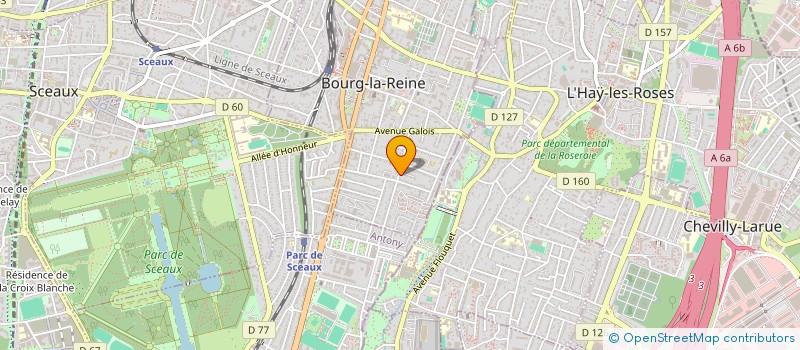 localisation de l'entreprise MADAME SERENA MAKHZOUM à BOURG-LA-REINE