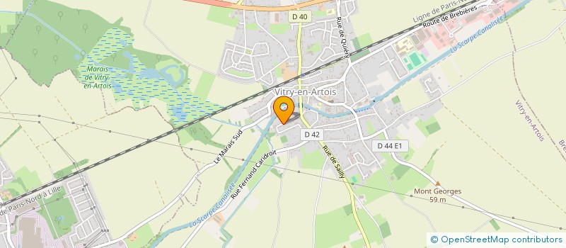 localisation de l'entreprise MADAME SERENA MUSIOL - - AISSA  SAILLY-EN-OSTREVENT