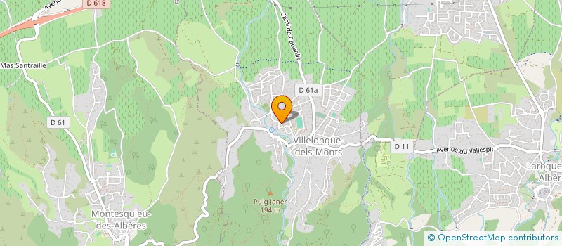 localisation de l'entreprise MADAME SERENA MUTTON  VILLELONGUE-DELS-MONTS