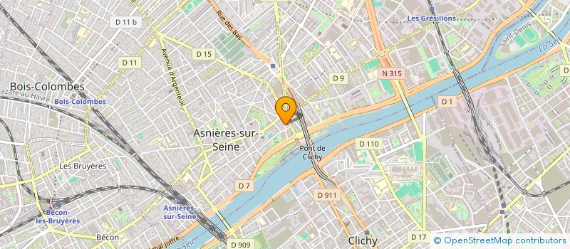 localisation de l'entreprise MADAME SERENA PORINO à ASNIERES-SUR-SEINE