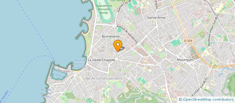 localisation de l'entreprise MADAME SERENA REGINA à MARSEILLE