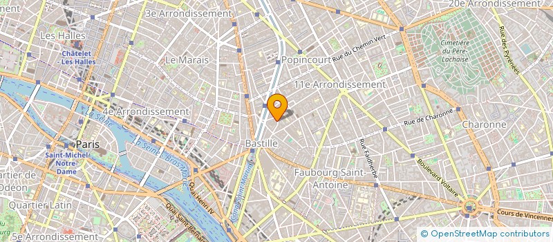 localisation de l'entreprise MADAME SERENA ROBINET  PARIS