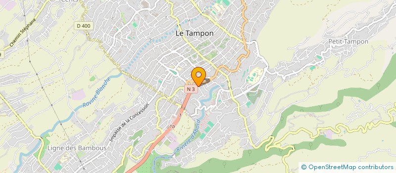 localisation de l'entreprise MADAME SERENA SORRES MARIE CLAUSELLE à LE TAMPON