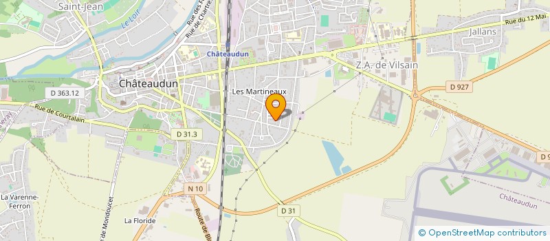 localisation de l'entreprise MADAME SERFE SAHIN  CHATEAUDUN