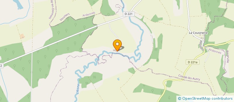 localisation de l'entreprise MADAME SERGINE BOURELLE  CONDE-LES-AUTRY