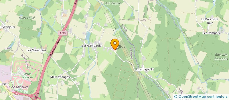 localisation de l'entreprise MADAME SERGINE JANZEGERS  LE MIROIR