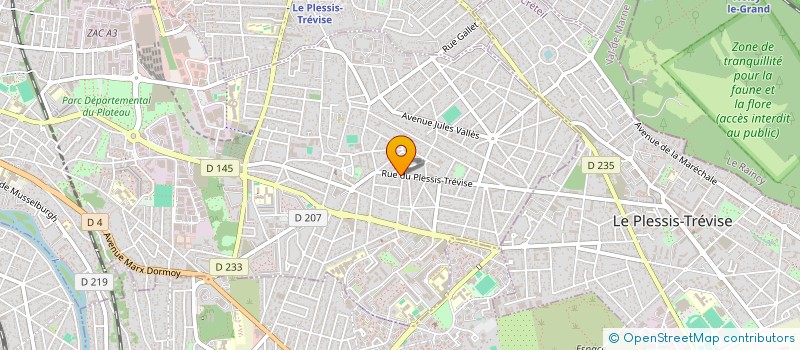 localisation de l'entreprise MADAME SERGINE MARTELING à CHAMPIGNY-SUR-MARNE