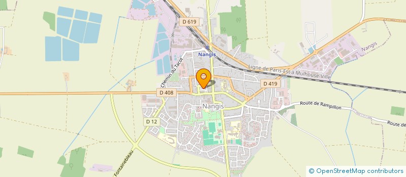 localisation de l'entreprise MADAME SERGIU SINJEREAN  NANGIS