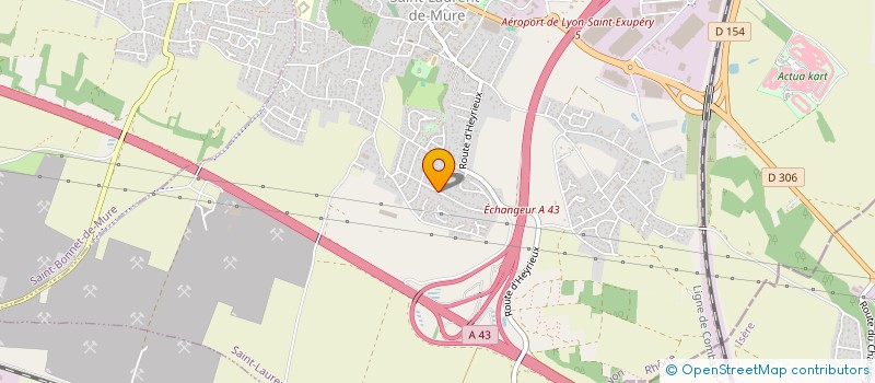 localisation de l'entreprise MADAME SERIFE OZEL  SAINT-LAURENT-DE-MURE