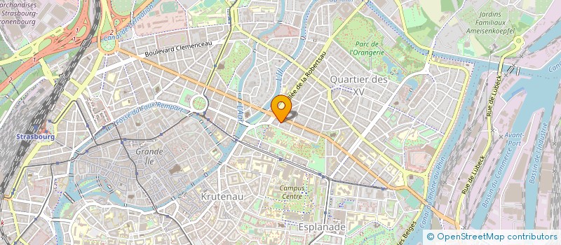 localisation de l'entreprise MADAME SERIGNE WAGNE à STRASBOURG