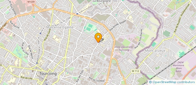 localisation de l'entreprise MADAME SERIN CHETARA  TOURCOING