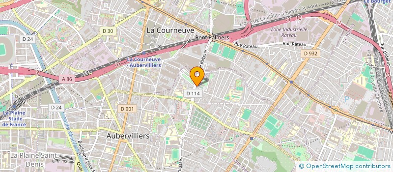 localisation de l'entreprise MADAME SERINE FRIH  AUBERVILLIERS