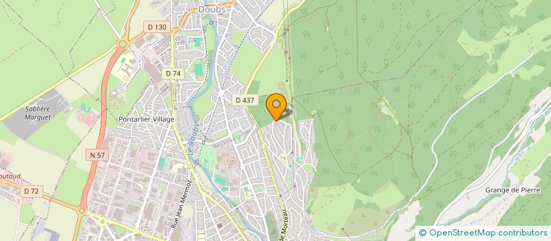 localisation de l'entreprise MADAME SERPIL AYKOSE  PONTARLIER