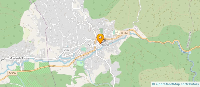 localisation de l'entreprise MADAME SERVANE ALLAINMAT  SAINT-ZACHARIE