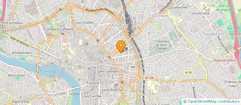 localisation de l'entreprise MADAME SERVANE ARDEOIS  TOULOUSE