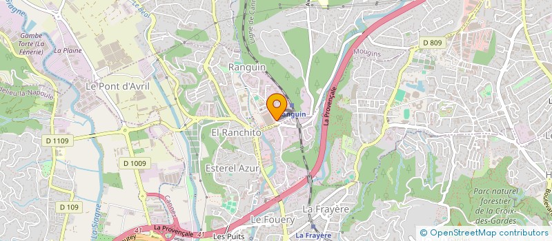 localisation de l'entreprise MADAME SERVANE AZAM  CANNES