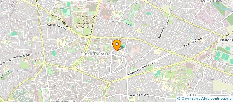 localisation de l'entreprise MADAME SERVANE BELIO à PAU