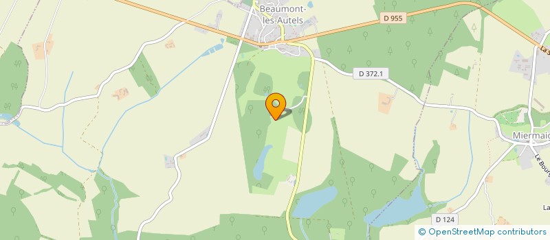 localisation de l'entreprise MADAME SERVANE BOURGNON DE LAYRE à BEAUMONT-LES-AUTELS