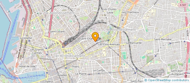 localisation de l'entreprise MADAME SERVANE BRUCKNER à MARSEILLE