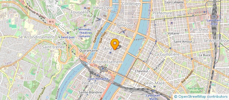 localisation de l'entreprise MADAME SERVANE DE DIEULEVEULT  LYON