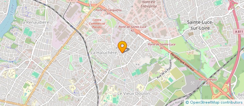 localisation de l'entreprise MADAME SERVANE GALLAIS à NANTES
