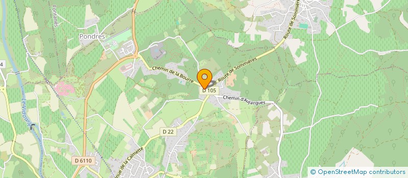 localisation de l'entreprise MADAME SERVANE GUYOT  VILLEVIEILLE