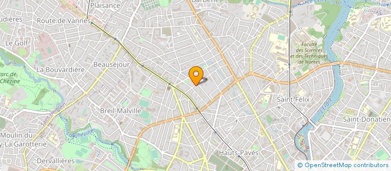 localisation de l'entreprise MADAME SERVANE MACE  NANTES