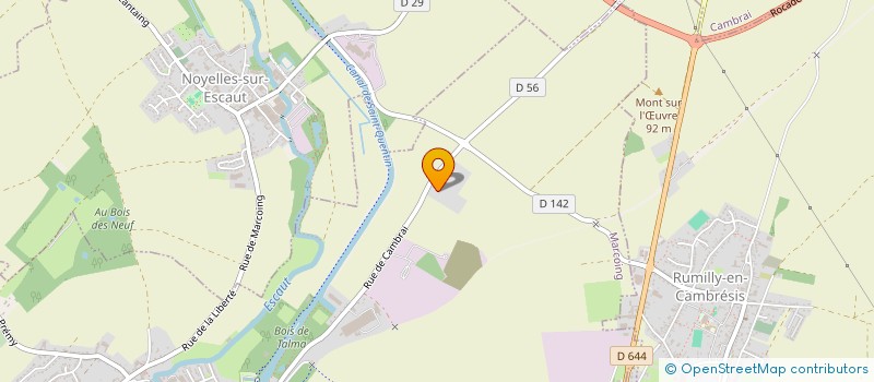 localisation de l'entreprise MADAME SERVANE MARQUETTE  MARCOING