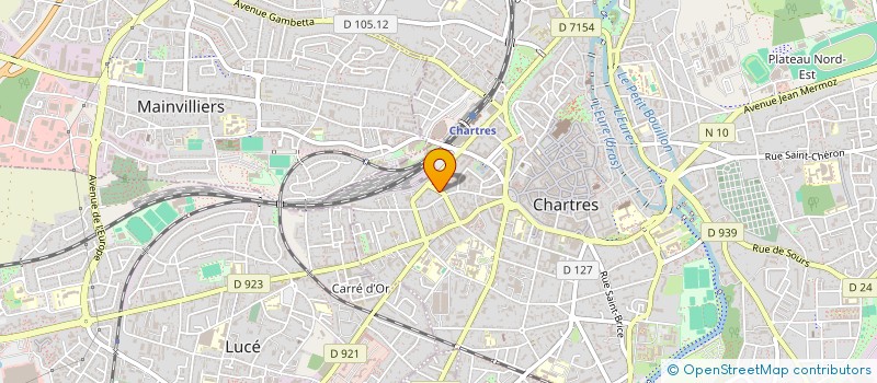 localisation de l'entreprise MADAME SERVANE PALLUEL à CHARTRES