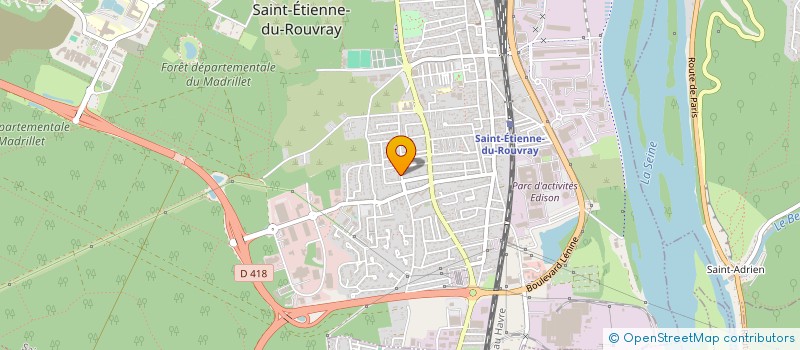 localisation de l'entreprise MADAME SERVANE RAZAFINDRAZAKA à SAINT-ETIENNE-DU-ROUVRAY