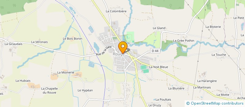 localisation de l'entreprise MADAME SERVANE RECLUS à ROUGE