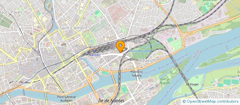 localisation de l'entreprise MADAME SESSI ACAPO à NANTES